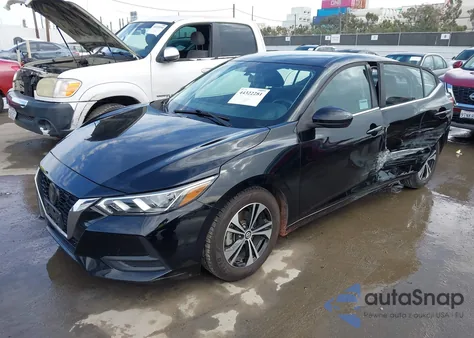 2021 Nissan Sentra Sv Xtronic Cvt z USA, uszkodzony, nr VIN 3N1AB8CV7MY318412